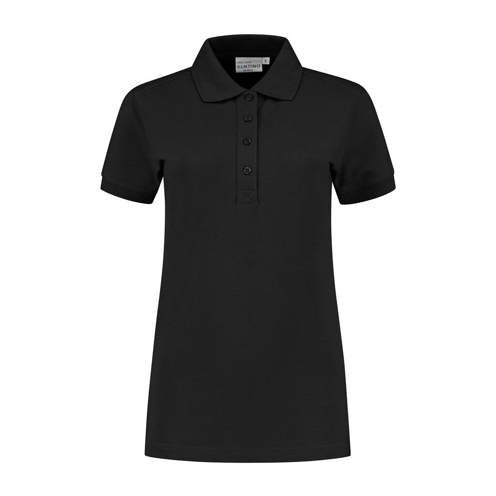 Santino Poloshirt Leeds Ladies - Black