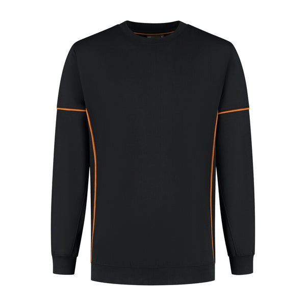 Santino Sweater Chris - Black / Orange