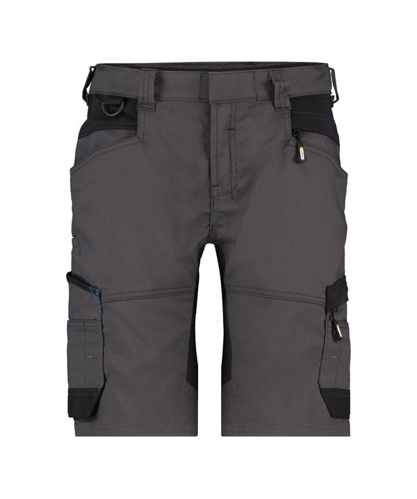 Axis Women 250087 werkshort met stretch voor dames - antracietgrijs-zwart