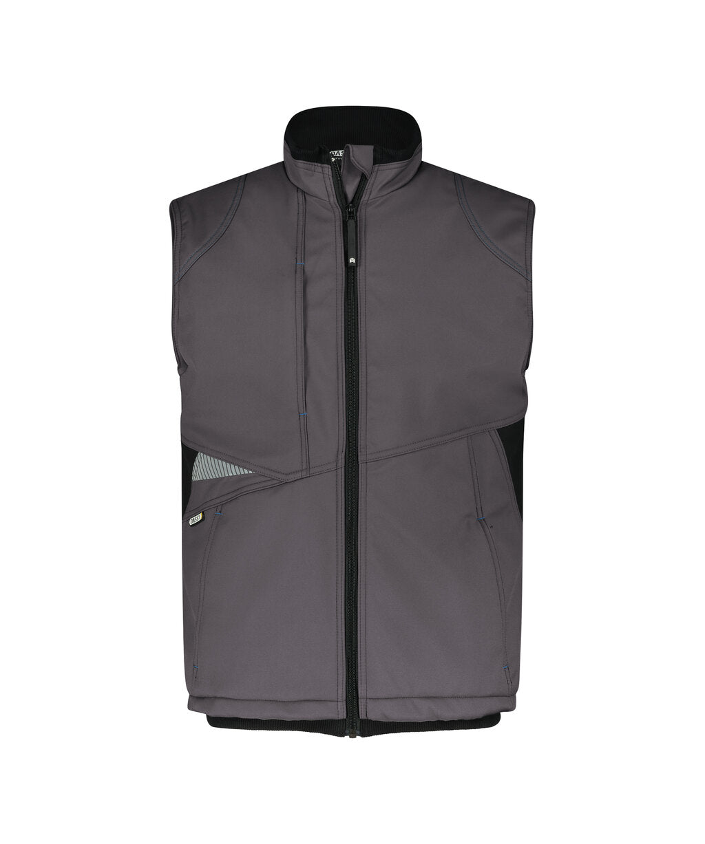 Fusion 350111 softshell bodywarmer - Antracietgrijs/Zwart