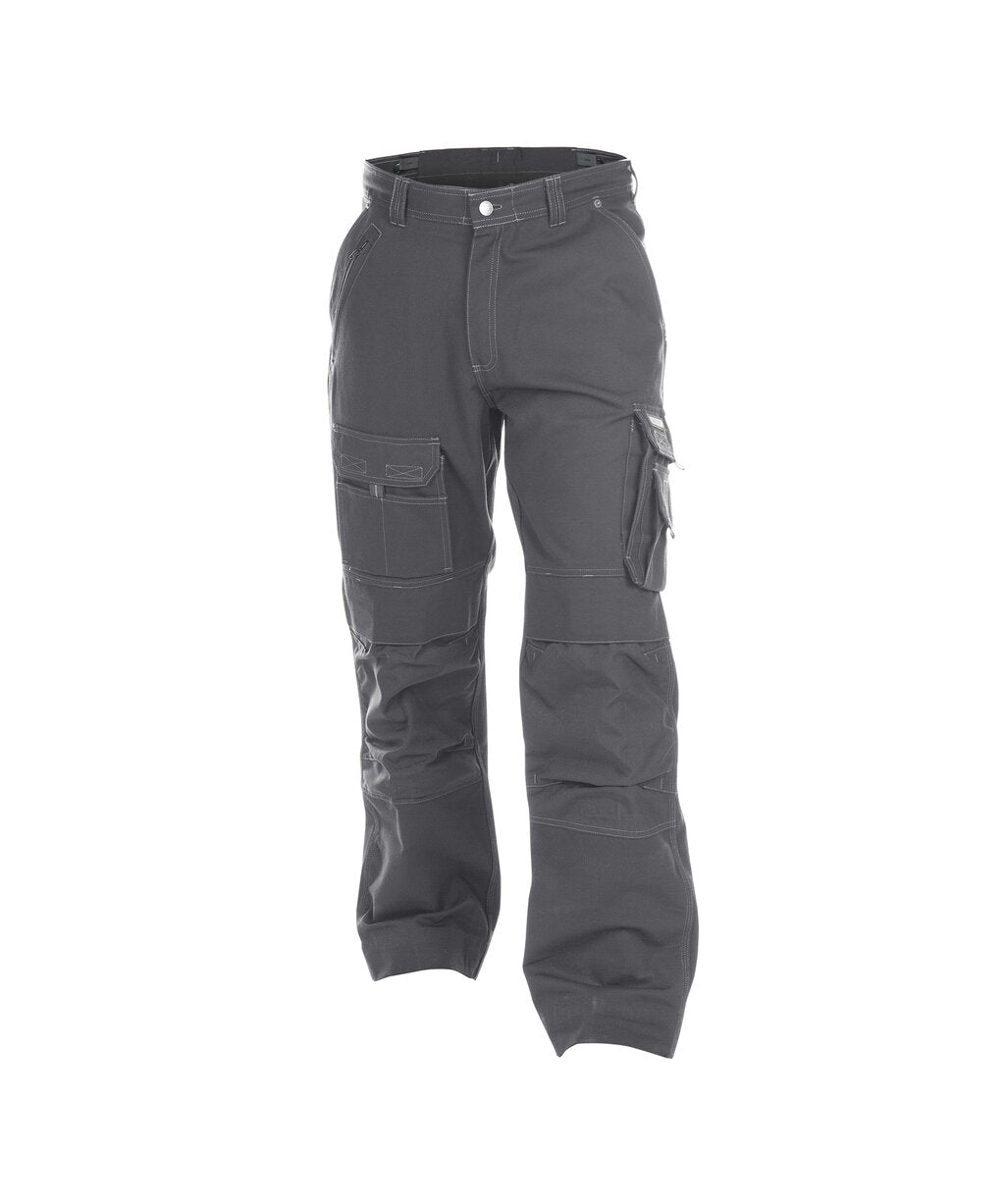 Jackson 200596 canvas werkbroek met kniezakken - Cementgrijs