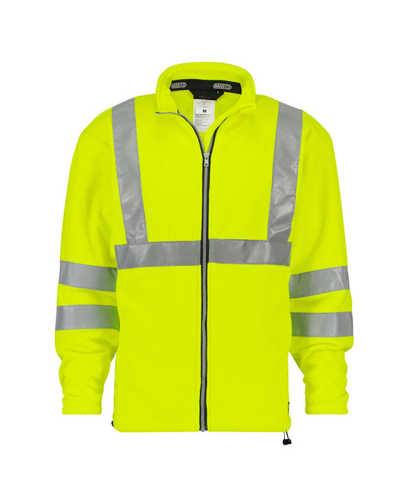 Kaluga 300247 hogezichtbaarheidsfleecevest - Fluogeel
