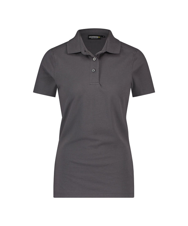 Leon Women 710006 polo voor dames - cementgrijs