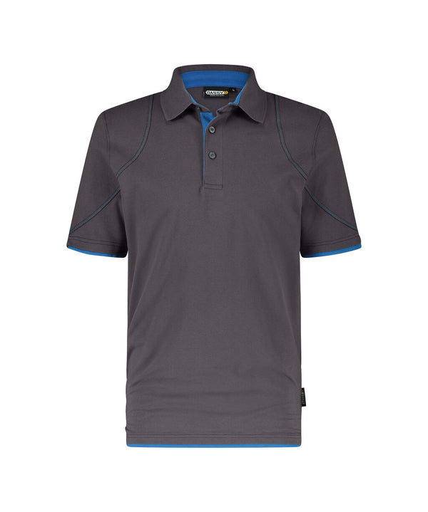 Orbital 710011 polo - Antracietgrijs/Azuurblauw