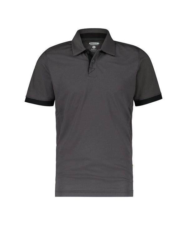 Traxion 710026 polo - Antracietgrijs/Zwart