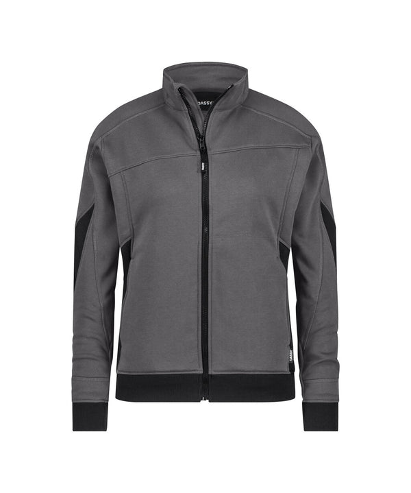 Velox Next Women 300582 sweater voor dames - Antracietgrijs/Zwart
