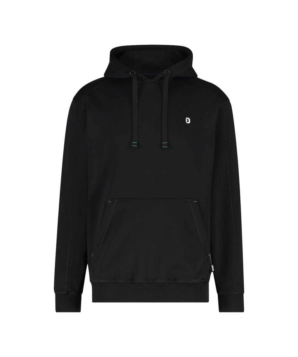 Woodie 300559 hoodie met bedrukking - Zwart