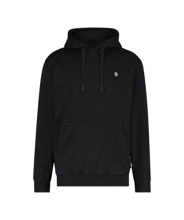 Woodie 300559 hoodie met bedrukking - Zwart
