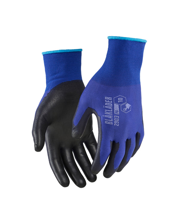 2903 Werkhandschoenen PU-gedipt Touch - Marineblauw