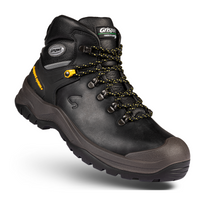 Grisport Safety 70416 L / 33130 Hoog S3 Leer Gevoerd - Zwart