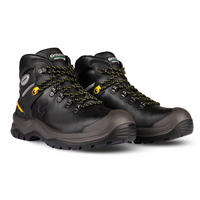 Grisport Safety 70416 L / 33130 Hoog S3 Leer Gevoerd - Zwart