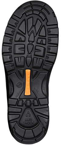 Grisport Safety 70216 L / 33131 Laag S3 Leer Gevoerd - Zwart