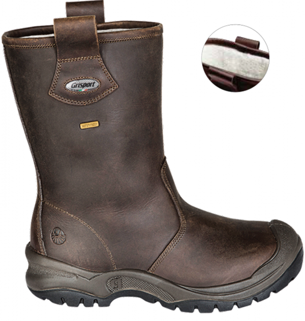 Grisport Safety Laars 70249L / 33265  Gevoerd S3 + KN - Bruin