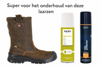 Sixton 81156-09 Montana (Wol) S3 Laars - 09 Zwart