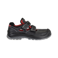 Sixton 81103-03 Portorico Laag S1P - Zwart
