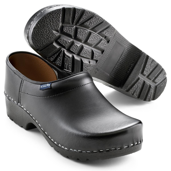 Sika 124 Klomp Traditionel D.H. PU - Zwart