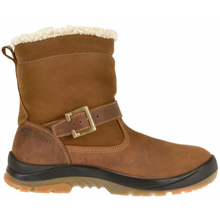 Sixton 10300-01 Laars Moena Gevoerd S3 Rits - Roestkleurig