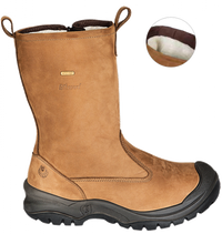Grisport Safety Laars 72715C+L  Gevoerd/ 33267  S3  + Rits - Cognac