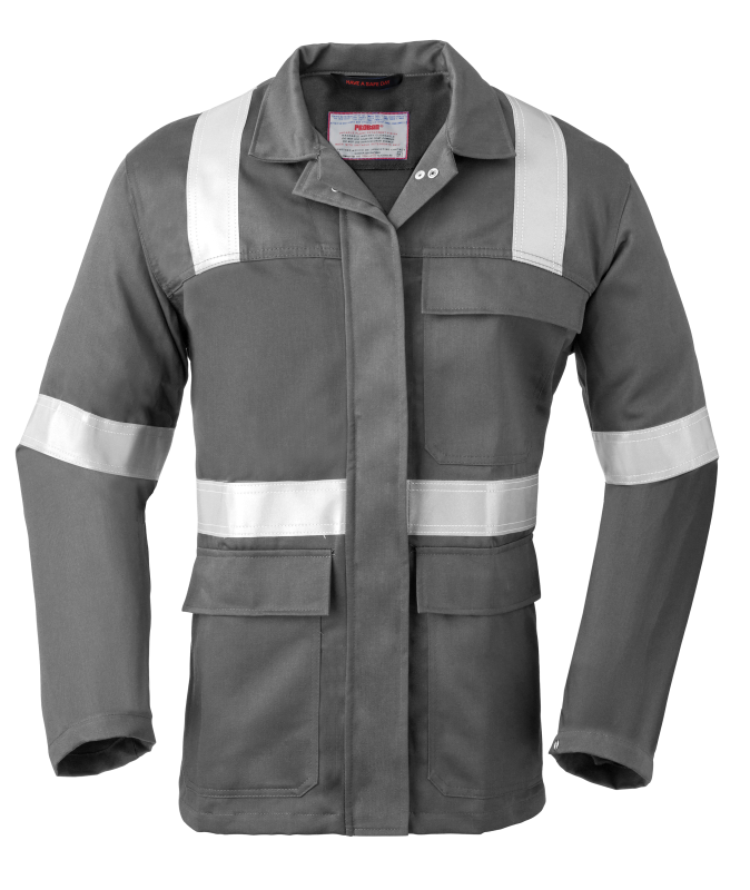 Havep 5 Safety Korte Jas 3256 - Houtskool 520
