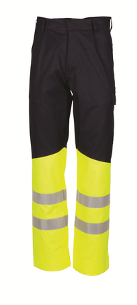 Havep Multi Protector Broek 80008 - Marine/Fluo geel C7B