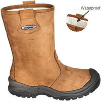 Grisport Safety Laars  72707C+L Gevoerd / 33269 S3 + KN - Cognac