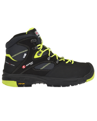 Sixton 30334-00 Ortisei Hoog S3 Hdry - Zwart/Geel