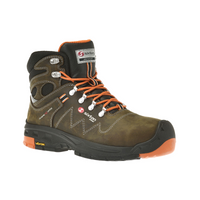 Sixton 30329-02 Tonale Hoog S3 - Bruin/Oranje