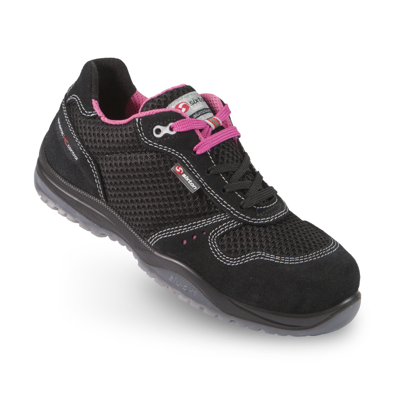 Sixton 91294-04 Timba Laag S1P - Zwart/Roze