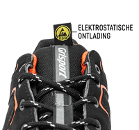 Grisport Safety Cross Beat / 33602 Laag S3 - Zwart/Oranje