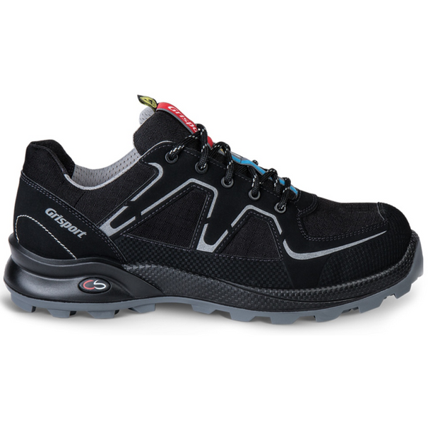 Grisport Safety Cross Nordic / 33603 Laag S3 ESD - Zwart/Zilver