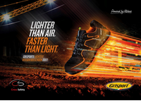 Grisport Safety Cross Xtrail / 33605 Laag S3 - Zwart/Lime