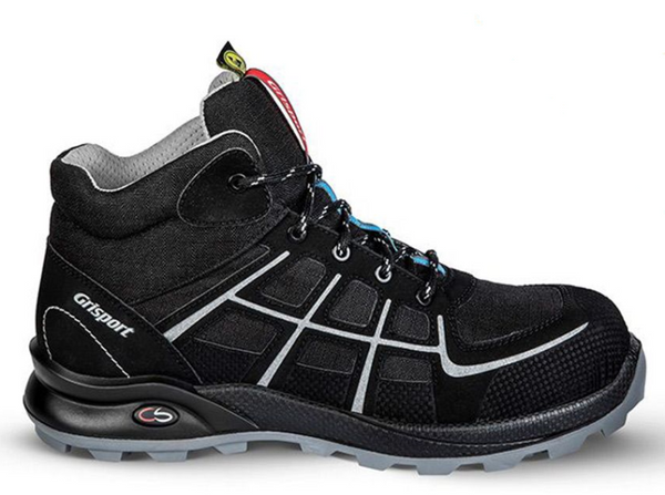 Grisport  Safety Cross Firm 33633 Hoog S3 ESD - Zwart