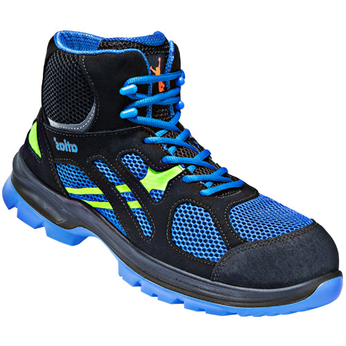 Schoen Flash 8205 Hoog S1P - Zwart/Blauw