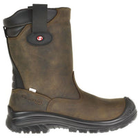 Sixton 81411-07 Ranch Laars  Hdry Hoog S3 + KN Gevoerd - Bruin/Zwart