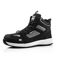 BuckBootz Largobay Sneaker Mid BAZ S1P ESD Zwart - Zwart