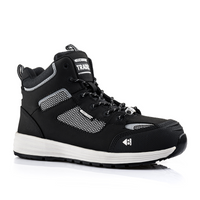 BuckBootz Largobay Sneaker Mid BAZ S1P ESD Zwart - Zwart