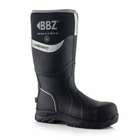 BuckBootz Neopreen Laars BBZ6000 S5S Zwart - Zwart BBZ6000BK