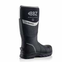 BuckBootz Neopreen Laars BBZ6000 S5S Zwart - Zwart BBZ6000BK