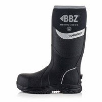 BuckBootz Neopreen Laars BBZ6000 S5S Zwart - Zwart BBZ6000BK