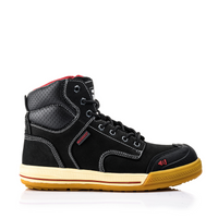 BuckBootz Largobay Sneaker Hoog Eazy S3 - Zwart