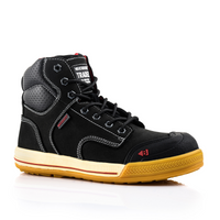 BuckBootz Largobay Sneaker Hoog Eazy S3 - Zwart