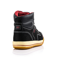 BuckBootz Largobay Sneaker Hoog Eazy S3 - Zwart