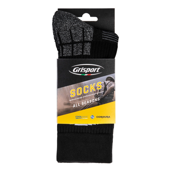 Grisport All Season Sokken 25108 - Zwart/Grijs