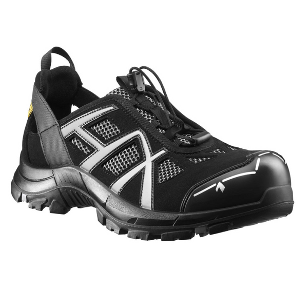 Black Eagle Safety 61 Schoen Laag 610005 S1P - Zwart/Grijs