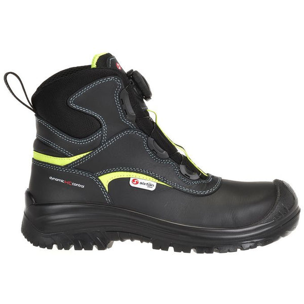 Sixton 81374-00 Roling BOA Hoog S3 + KN - Zwart/Geel