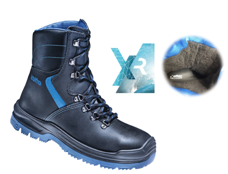 Schoen XR 845 XP Hoog S3 CI gevoerd - Zwart
