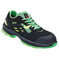 Schoen Flash 2600 Laag S1 W12 - Zwart/Groen