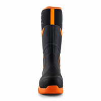 BuckBootz Laars BBZ8000 S5S Zwart/Oranje - Zwart/Oranje