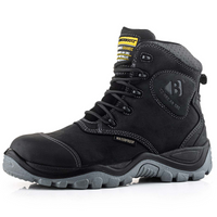 BuckBootz Buckshot BSH012 S3 Hoog Zwart - Zwart
