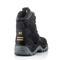 BuckBootz Buckshot BSH012 S3 Hoog Zwart - Zwart
